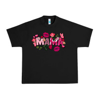 Black Valentine's Day mama Urban Heavy Tee - FaDigitalArtStudio