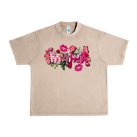 French Oak Valentine's Day mama Urban Heavy Tee - FaDigitalArtStudio