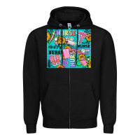 Black western nurse Zipper Hoodie - AdoDesignShop