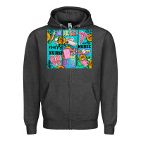Charcoal Heather western nurse Zipper Hoodie - AdoDesignShop