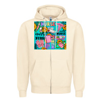 Sandshell western nurse Zipper Hoodie - AdoDesignShop