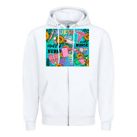 White western nurse Zipper Hoodie - AdoDesignShop