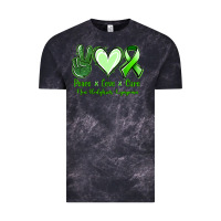 Cloud Black Peace Love Cure Non Hodgkins Lympoma Vintage Tee - Jasminsmagicworld