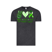 Vintage Black Peace Love Cure Non Hodgkins Lympoma Vintage Tee - Jasminsmagicworld