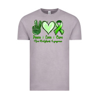 Vintage Zinc Peace Love Cure Non Hodgkins Lympoma Vintage Tee - Jasminsmagicworld