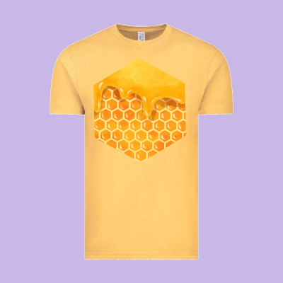 Honeycomb Fa Element Vintage Tee Designed By Fadigitalartstudio