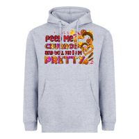 Heather Grey feed me churros and tell me i am pretty Heavyweight Hoodie - AdoDesignShop