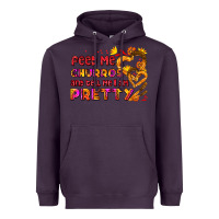 Plum feed me churros and tell me i am pretty Heavyweight Hoodie - AdoDesignShop