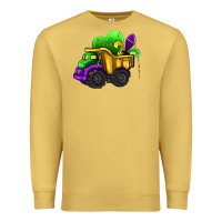 Antique Gold loads of mardi gras truck Premium Sweatshirt - AdoDesignShop