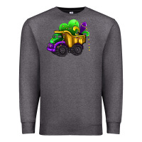 Charcoal Heather loads of mardi gras truck Premium Sweatshirt - AdoDesignShop