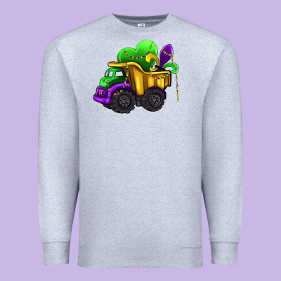 Loads Of Mardi Gras Truck Premium Sweatshirt Designed By Adodesignshop