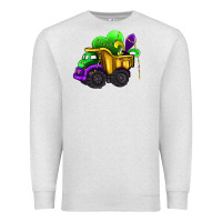 Oatmeal Heather loads of mardi gras truck Premium Sweatshirt - AdoDesignShop