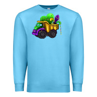 Ocean Blue loads of mardi gras truck Premium Sweatshirt - AdoDesignShop