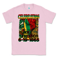 Bubblegum Pink celebrating black freedom 6 19 1865 juneteenth Classic Tee - CowGirlArtShop