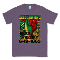 Lavender celebrating black freedom 6 19 1865 juneteenth Classic Tee - CowGirlArtShop