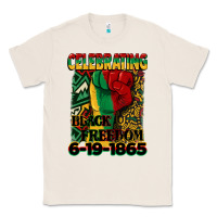 Natural celebrating black freedom 6 19 1865 juneteenth Classic Tee - CowGirlArtShop