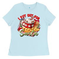 Baby Blue i put out for santa Ladies Tee - CowGirlArtShop