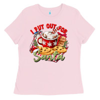 Bubblegum Pink i put out for santa Ladies Tee - CowGirlArtShop