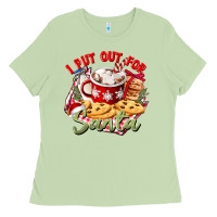 I Put Out For Santa Ladies Tee | Teevron