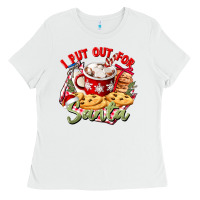 White i put out for santa Ladies Tee - CowGirlArtShop