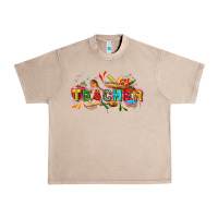 French Oak Cinco de mayo Teacher Urban Heavy Tee - FaDigitalArtStudio