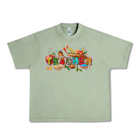 Oil Green Cinco de mayo Teacher Urban Heavy Tee - FaDigitalArtStudio