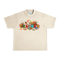 Sandshell Cinco de mayo Teacher Urban Heavy Tee - FaDigitalArtStudio