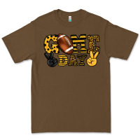 Cacao Game day yellow and black team color Premium Tee - HowdyJamesFarm