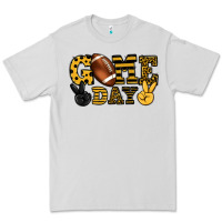Dove Grey Game day yellow and black team color Premium Tee - HowdyJamesFarm