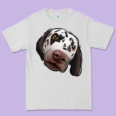 Dalmatian Premium Tee Designed By Jasminsmagicworld