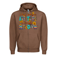 Chestnut i dont need your attitude i brought my own Zipper Hoodie - AdoDesignShop