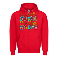 Red i dont need your attitude i brought my own Zipper Hoodie - AdoDesignShop