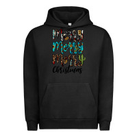 Pigment Black merry christmas Urban Hoodie - JahusDesignShop