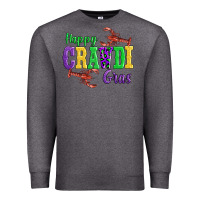 Charcoal Heather happy mardi gras with lobster Premium Sweatshirt - AdoDesignShop