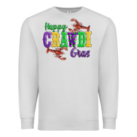 Dove Grey happy mardi gras with lobster Premium Sweatshirt - AdoDesignShop