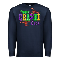 Navy happy mardi gras with lobster Premium Sweatshirt - AdoDesignShop