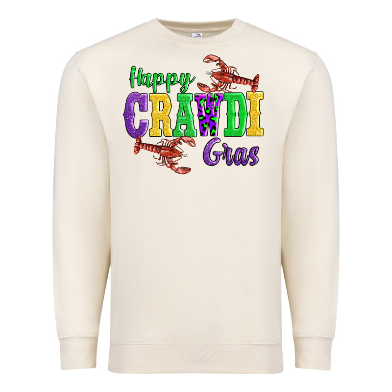 Happy Mardi Gras With Lobster Premium Sweatshirt by AdoDesignShop | Teevron
