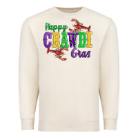 Sandshell happy mardi gras with lobster Premium Sweatshirt - AdoDesignShop