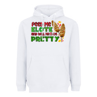 White feed me elote and tell me i am pretty Heavyweight Hoodie - AdoDesignShop