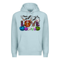 Blue Mist love  halloween Premium Hoodie - CowhideDigitalArt