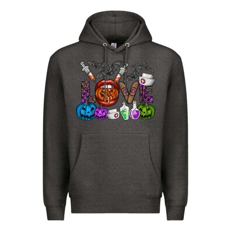 Love  Halloween Premium Hoodie by CowhideDigitalArt | Teevron