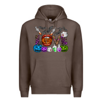 Coffee love  halloween Premium Hoodie - CowhideDigitalArt