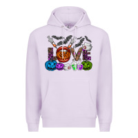 Lilac love  halloween Premium Hoodie - CowhideDigitalArt