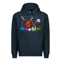 Navy love  halloween Premium Hoodie - CowhideDigitalArt