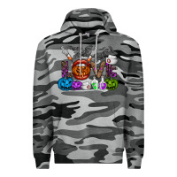 Slate Camo love  halloween Premium Hoodie - CowhideDigitalArt