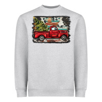 Christmas Truck Heavyweight Sweatshirt | Teevron
