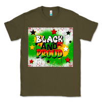 Army Green black and proud Classic Tee - CowGirlArtShop