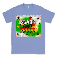 Colony Blue black and proud Classic Tee - CowGirlArtShop