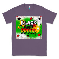 Lavender black and proud Classic Tee - CowGirlArtShop