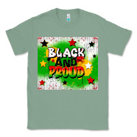 Sage black and proud Classic Tee - CowGirlArtShop